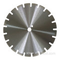 Laser welding asphalt cutting blade